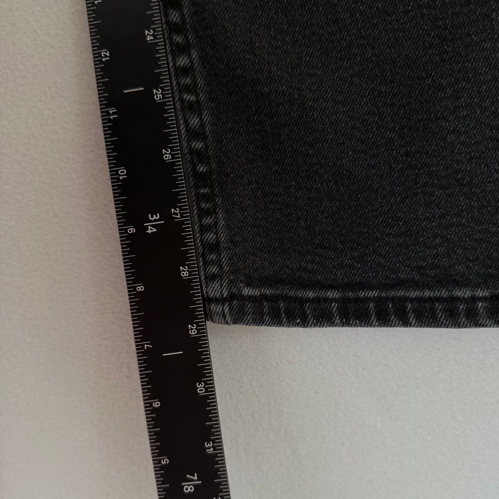 Hollister Baggy Jeans Mens 32x29 Washed Black Relaxed Fit Denim Y2K Streetwear - Picture 7 of 14